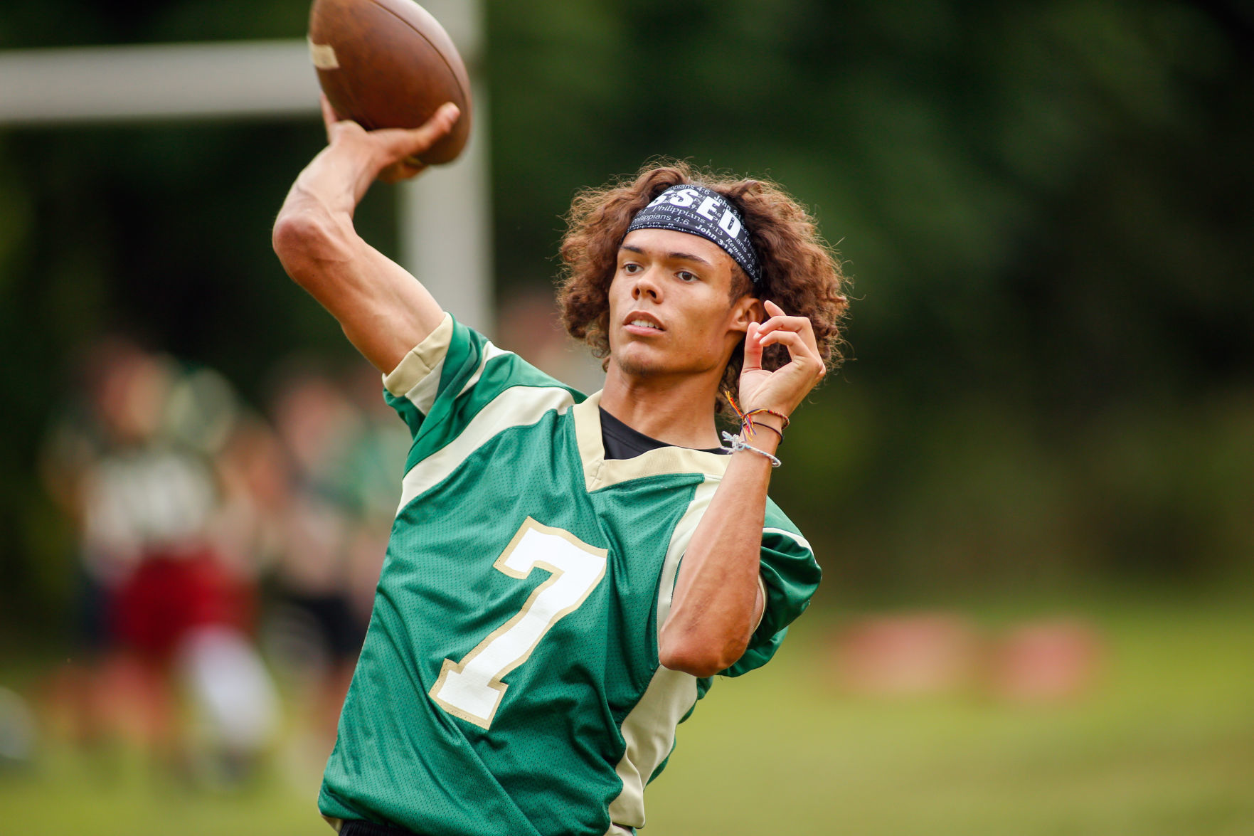 Roanoke Catholic football practice